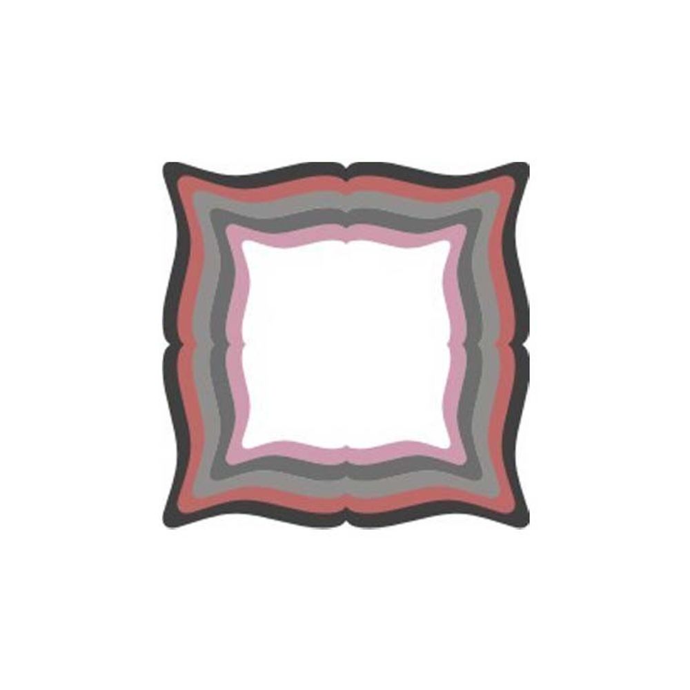 XXL Square Frame Frilly #9