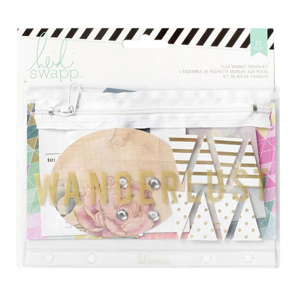 Wanderlust Flea Market Pouch Kit