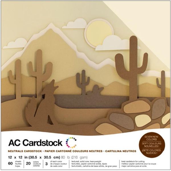 Neutrals - 12" x 12" Cardstock Pack