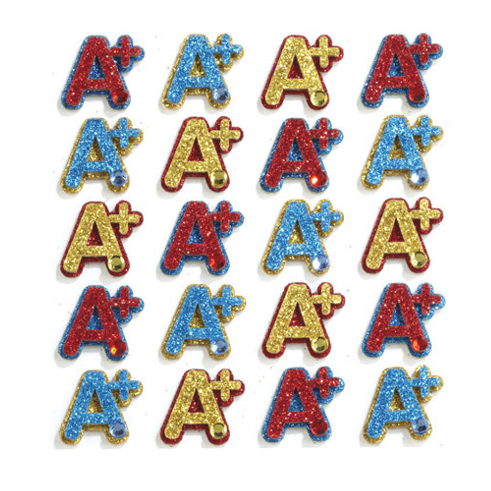 A+ Repeats 3D Stickers