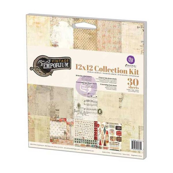 Vintage Emporium 12" x 12" Paper