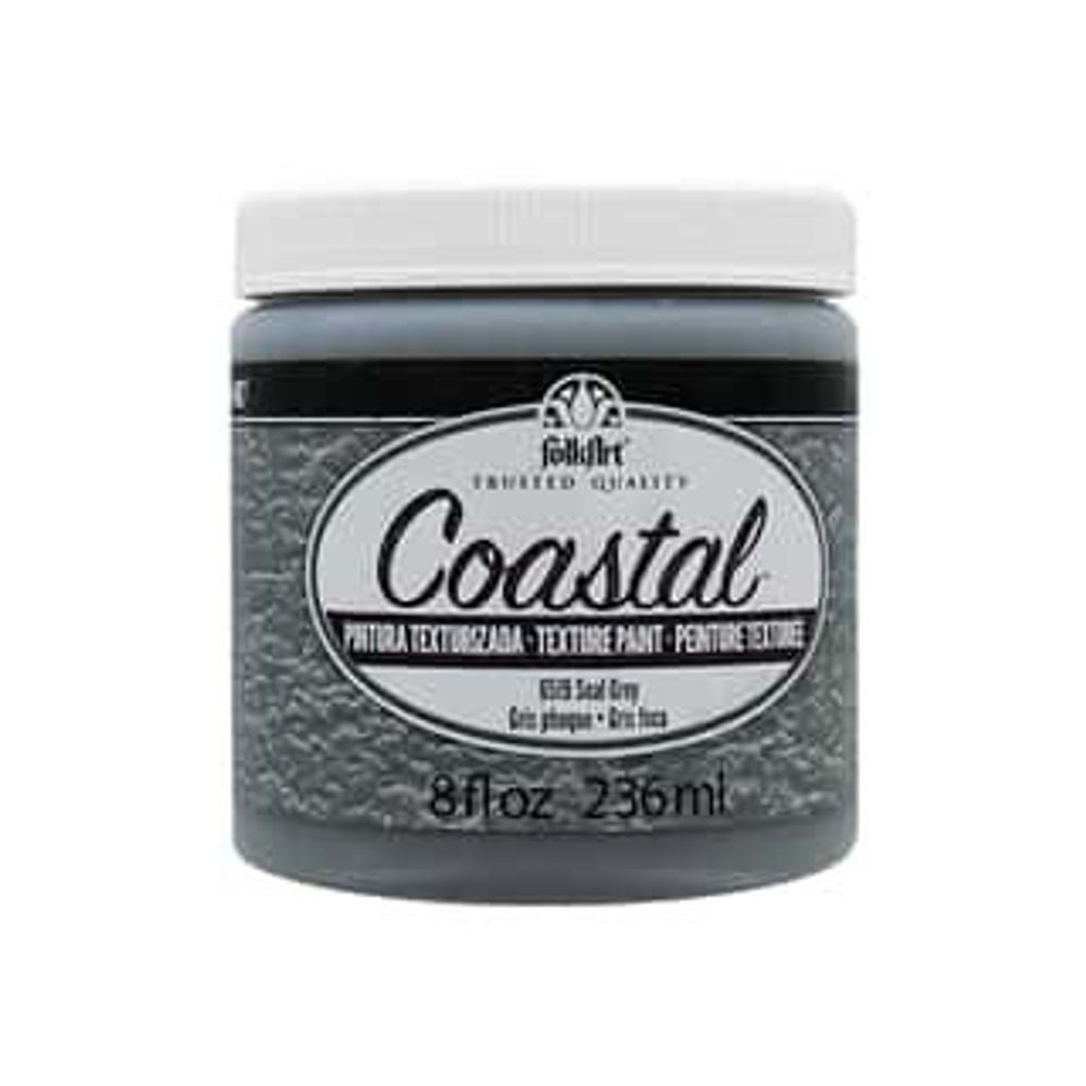 Seal Grey - Coastal Texture Paint 8 oz