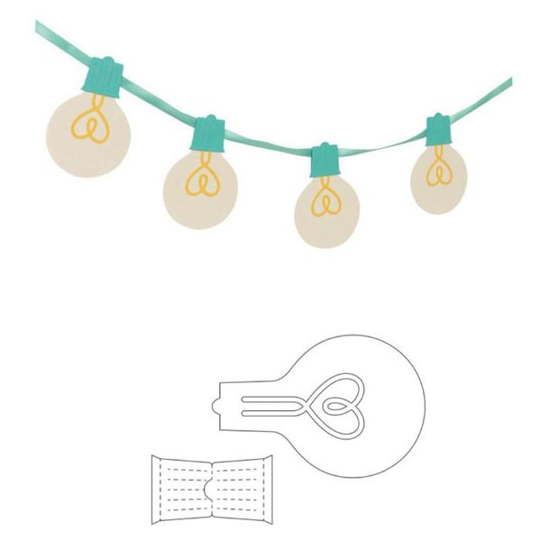 Light Bulb Garland