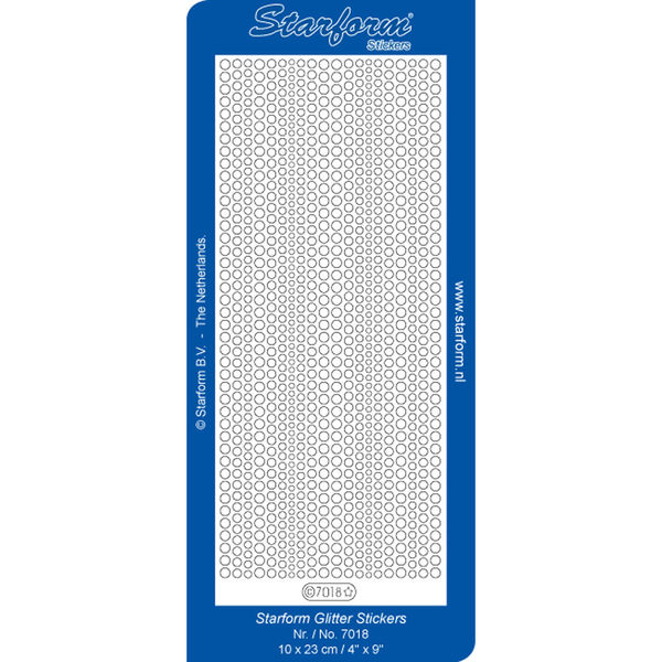 Starform Glitter Stickers - Gold