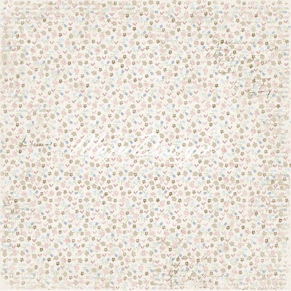 Sweet Little Princess - Vintage Baby - 12" x 12" Double Sided Paper Pad