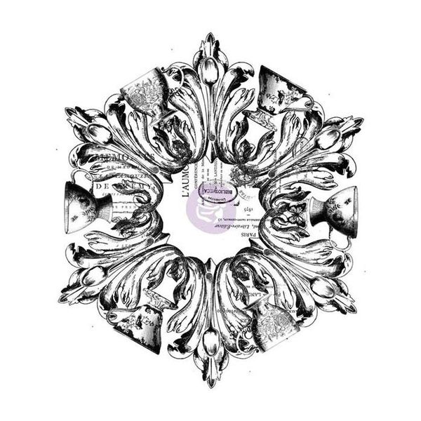 Medallion, 16X16 Rub-Ons