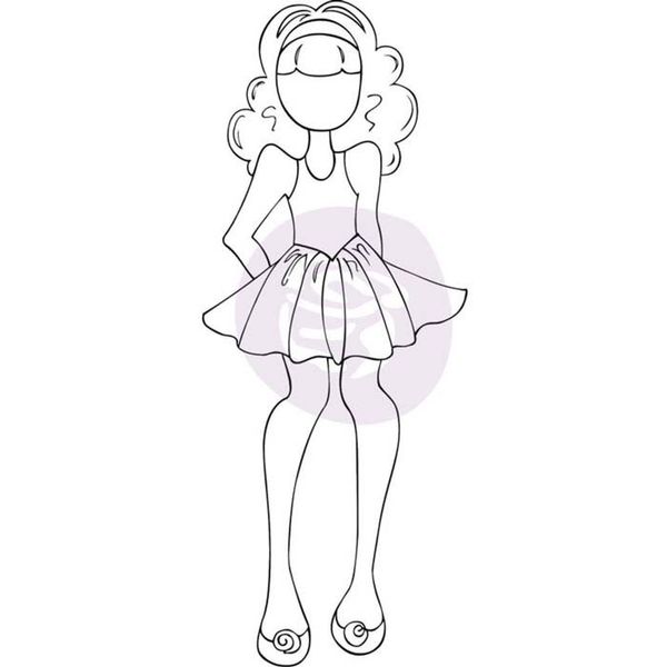 Olive 3" x 7.75" - Stamp