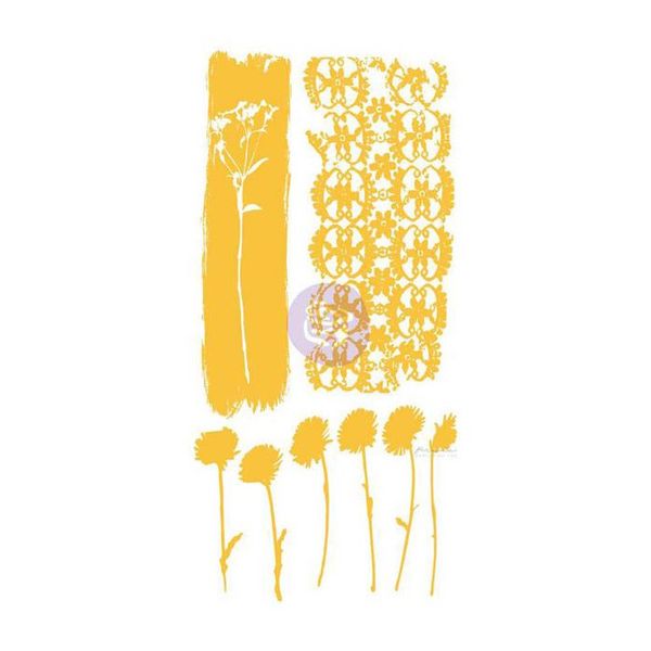 Flower Stems - Adhesive Rub Ons
