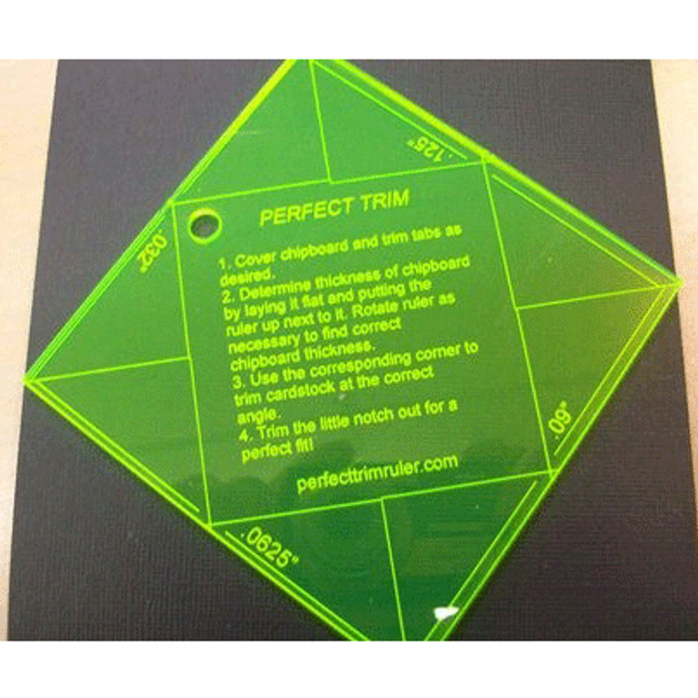 Perfect Trim Ruler – CRAFTERS CORNER