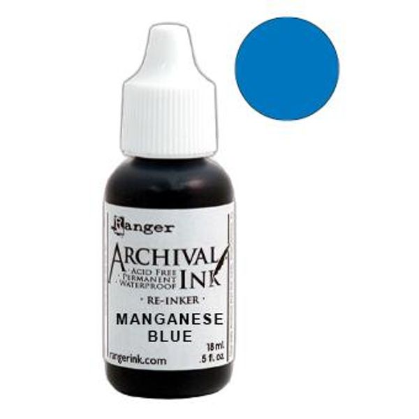 Manganese Blue - Archival Re-Inker