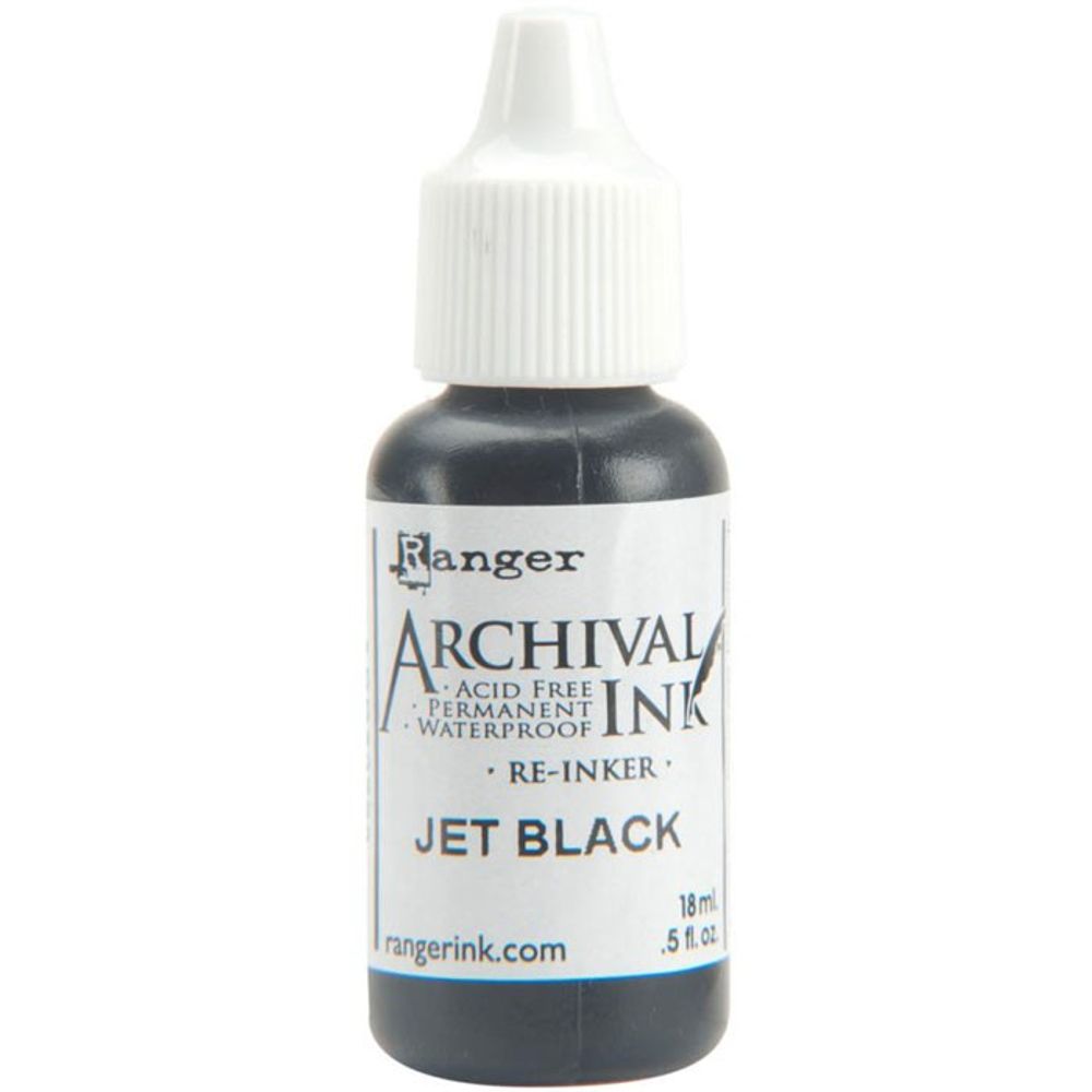 Jet Black - Archival Re Inker