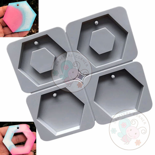 Hexagon Aromatherapy Wax Mould