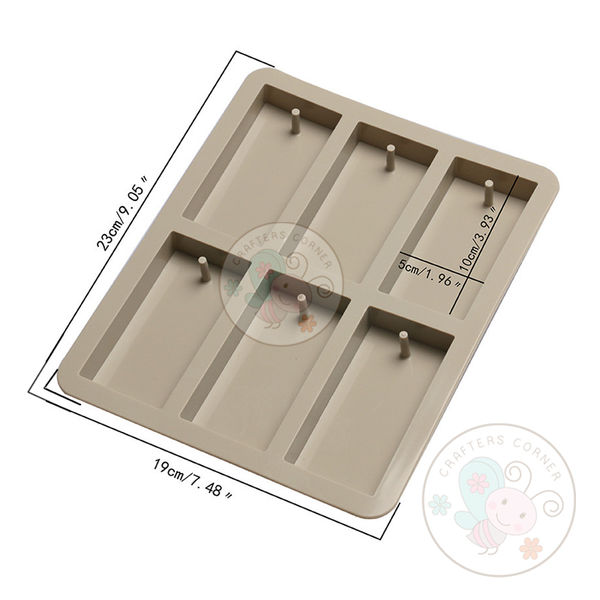 Rectangle Aromatherapy Wax Mould