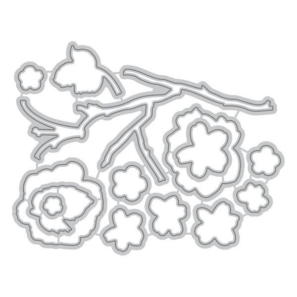 Vintage Flowers - Die