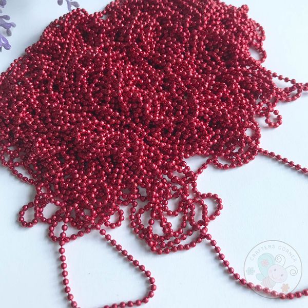 Ball Chain - Red