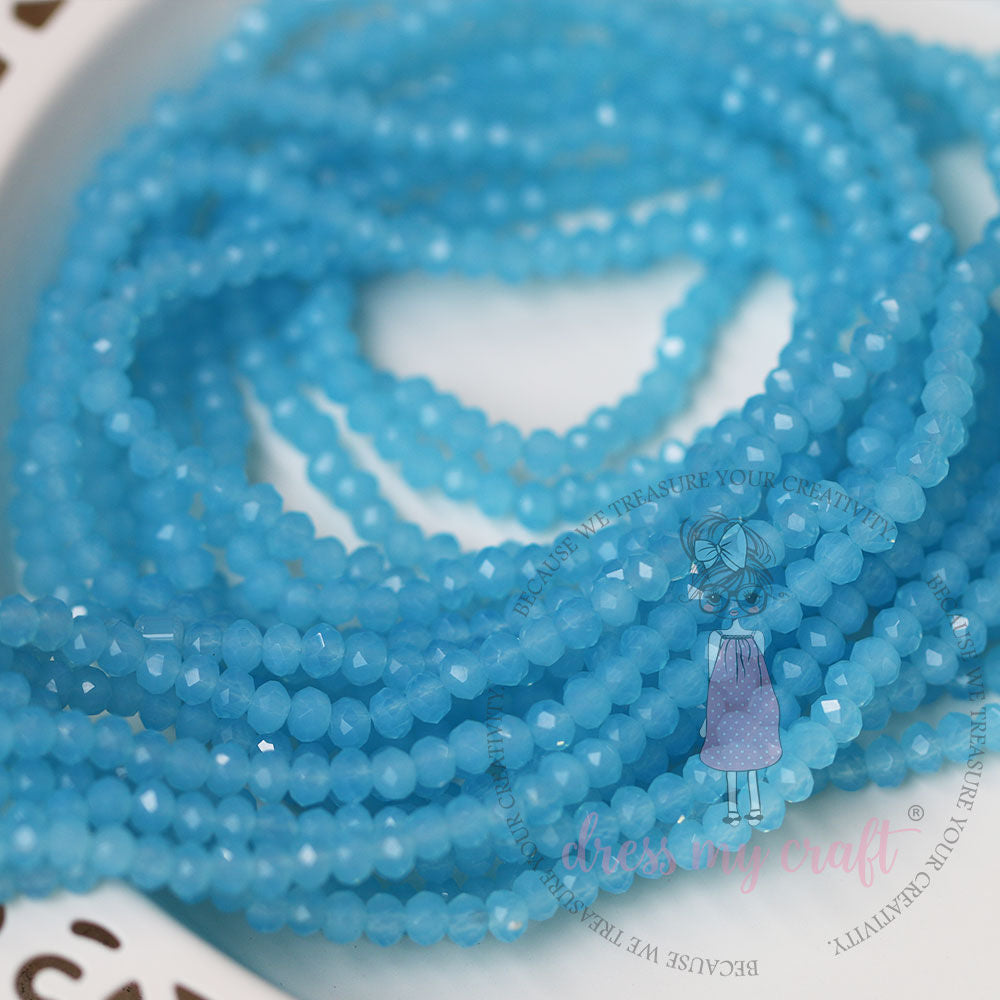 Real Stone Beads - Sky Blue