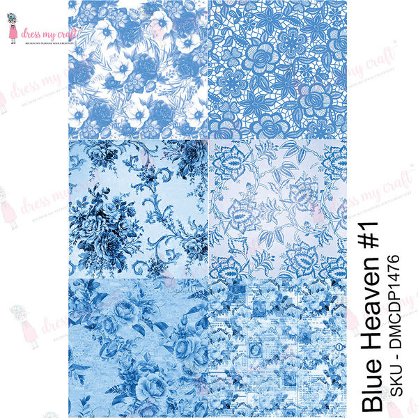 Blue Heaven #1 - Transfer Me – CRAFTERS CORNER