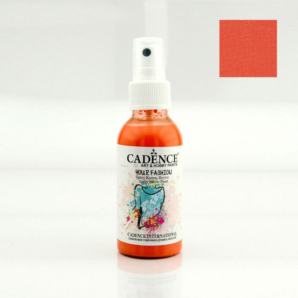 Orange - Your Fashion Spray Fabric Paint
