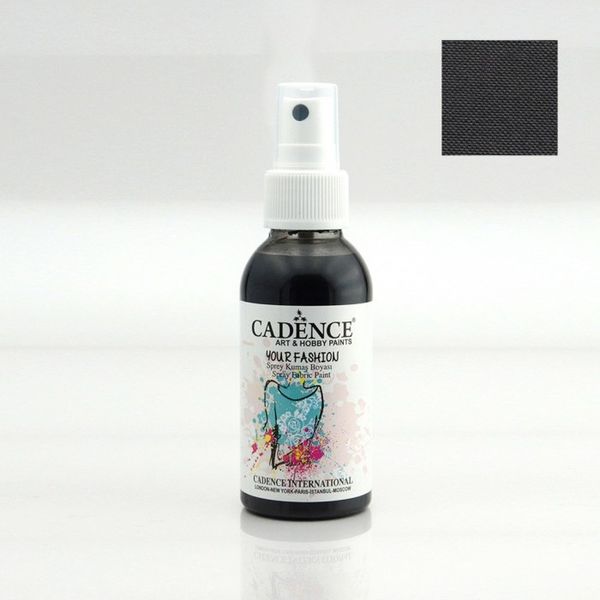 Black - Your Fashion Spray Fabric Paint