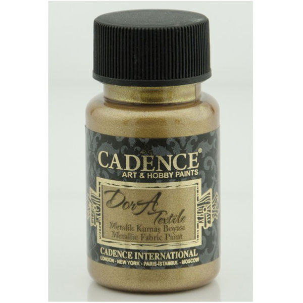 Antique Gold - Dora Textile Metallic Fabric Paint