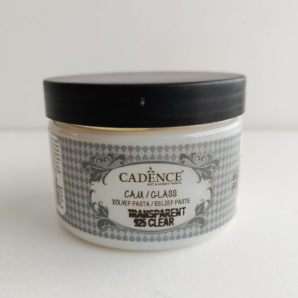 Glass Transparent Relief Paste