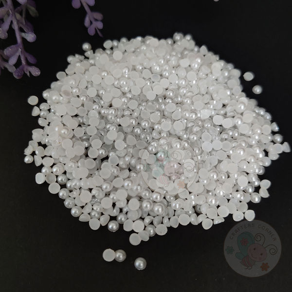 Flat Back Pearls - 3 MM