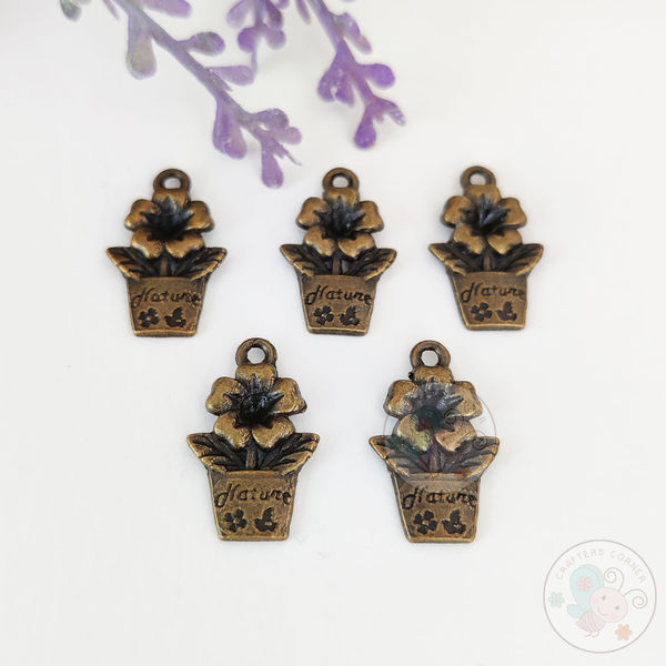 Flower Pot Charm