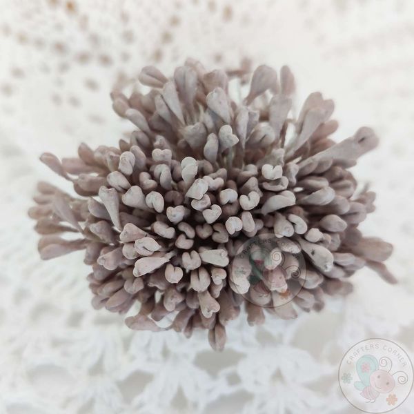 Grain Pastel Thread Pollen - Lilac Gray