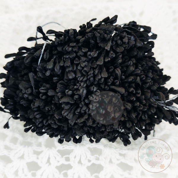 Grain Pastel Thread Pollen - Black
