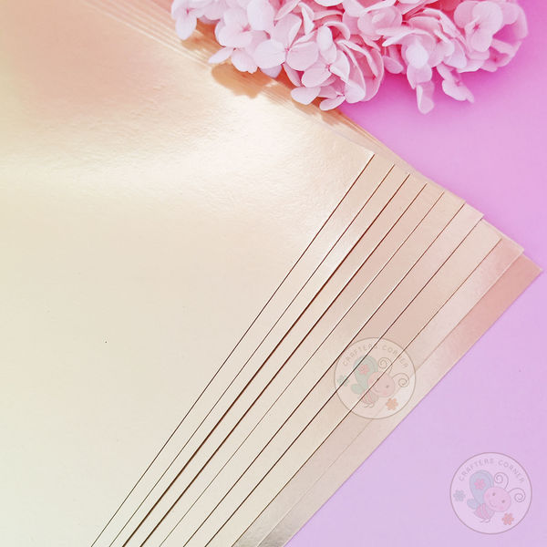Metallic Gold Cardstock - 12" x 12" (250 GSM)