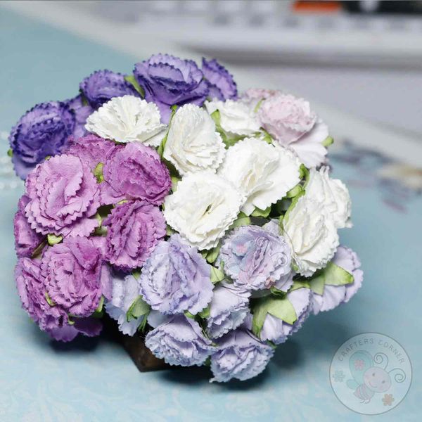 Purple - Carnations Combo