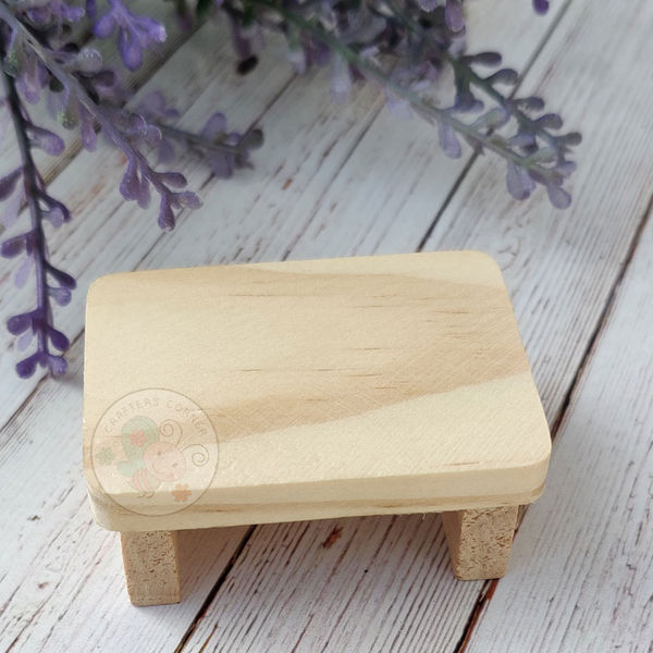Pinewood Miniature Square Table
