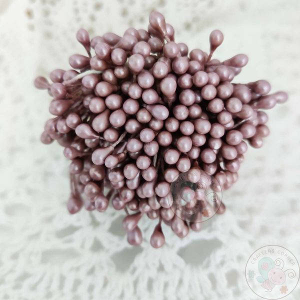 Pearl Thread Pollen - Salmon