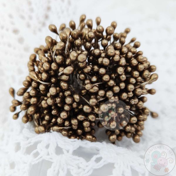 Pearl Thread Pollen - Gold