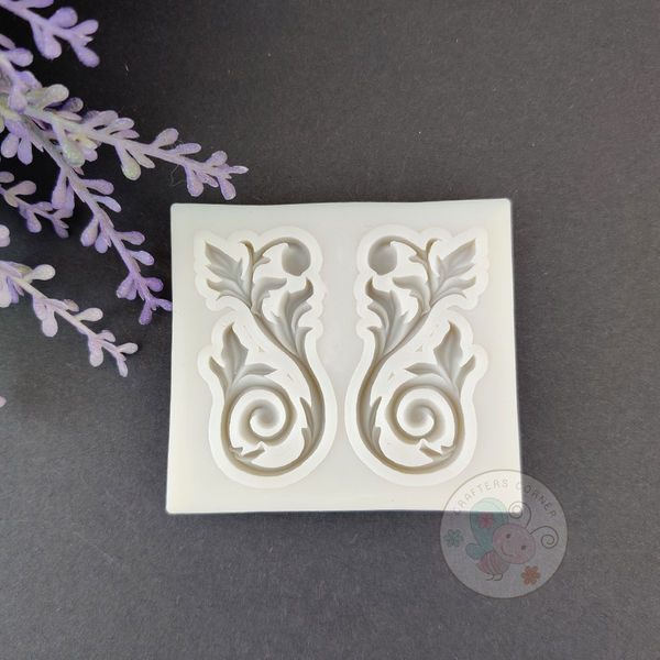 Carved Corner #4 - Silicon Mould