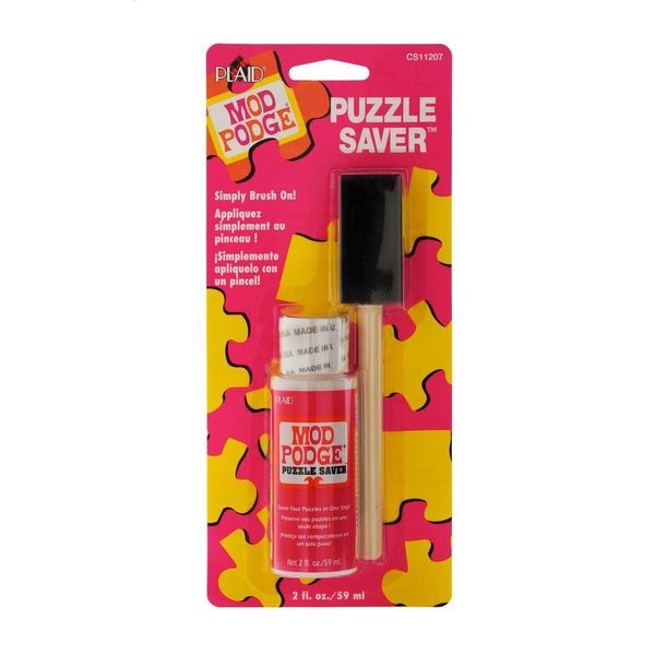 Mod Podge Puzzle Saver W/Foam Brush - 2oz