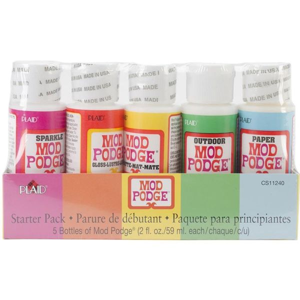 Mod Podge Starter Pack 2oz - 5/Pkg – CRAFTERS CORNER