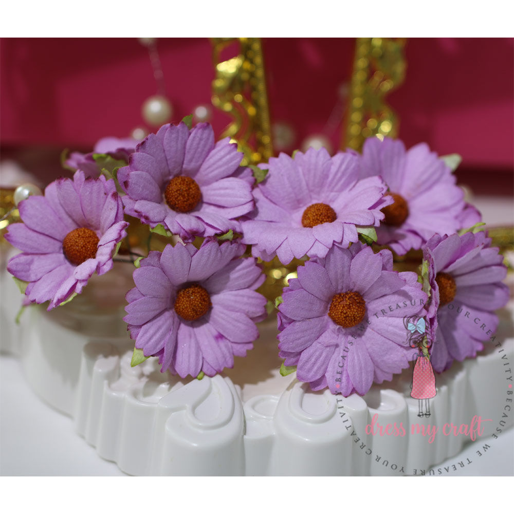 Daisy Flower - Mauve
