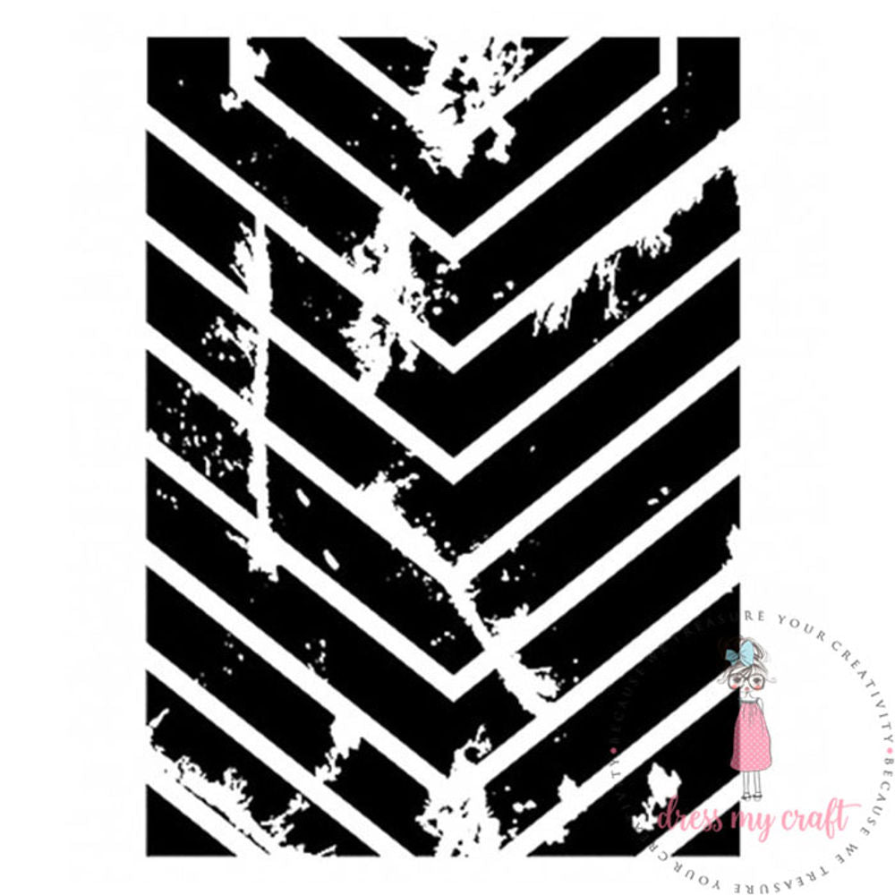 Broken Map - Stencil