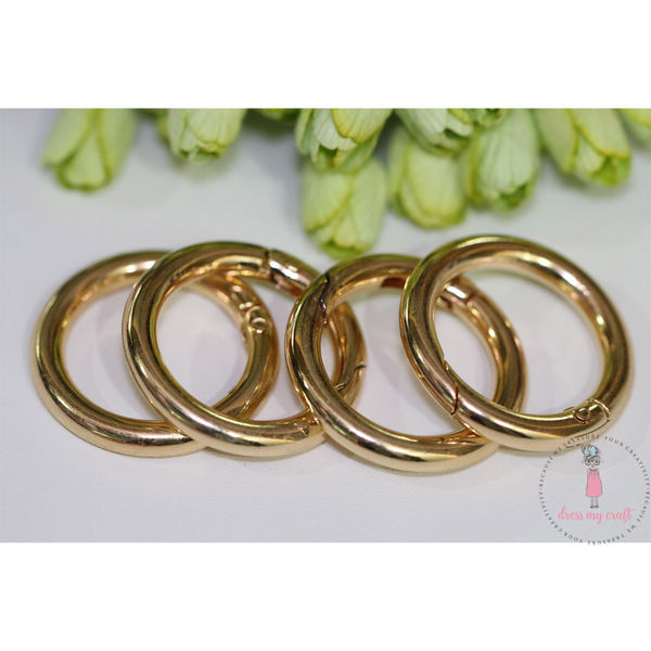 Heavy Metal Rings - Golden