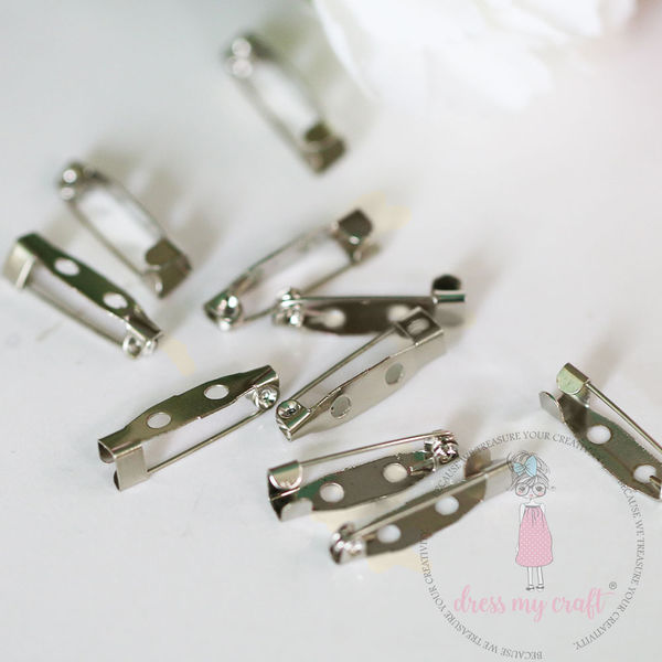 Brooch Pins - Silver