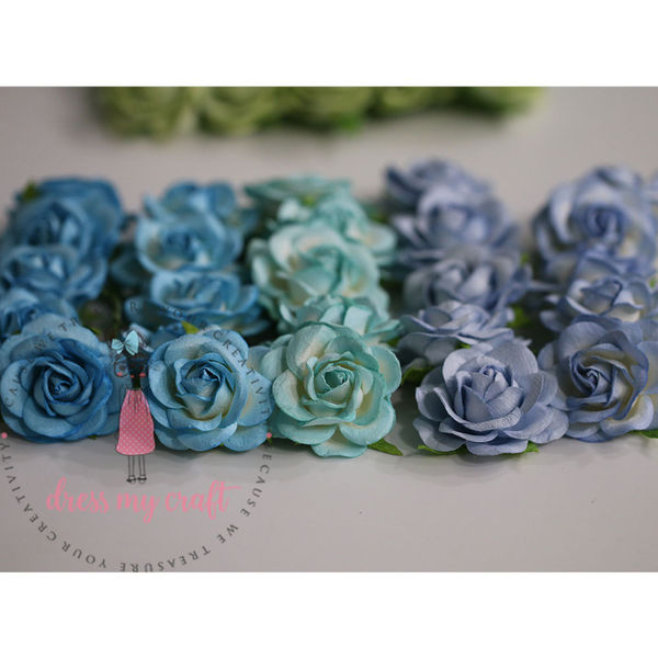 Curved Roses Combo Set #2 - 45 MM - 50 Pcs/ Pack