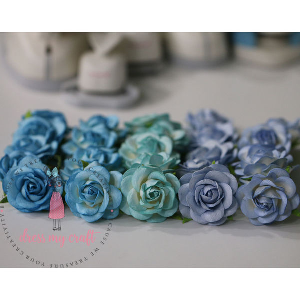Curved Roses Combo Set #2 - 45 MM - 25 Pcs/ Pack