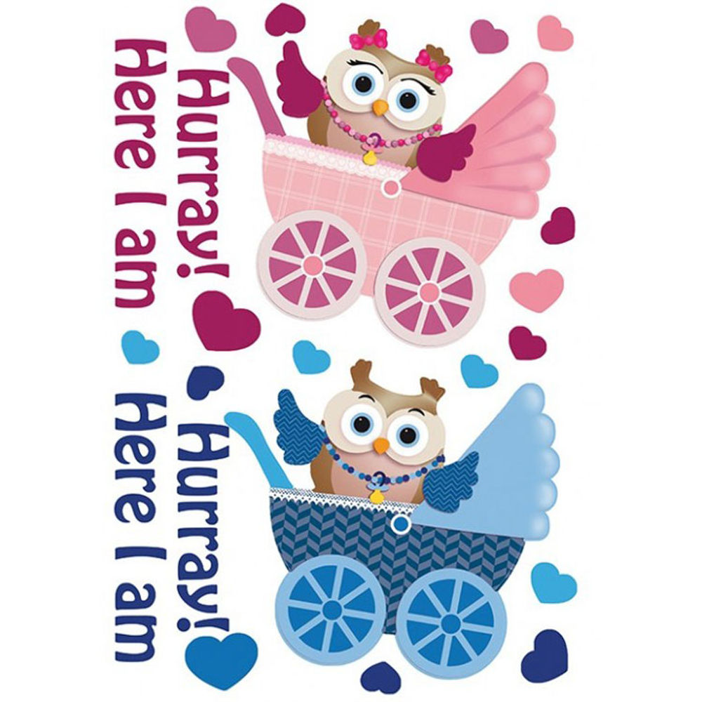 Baby Owl - Fabric Transfer Sheet