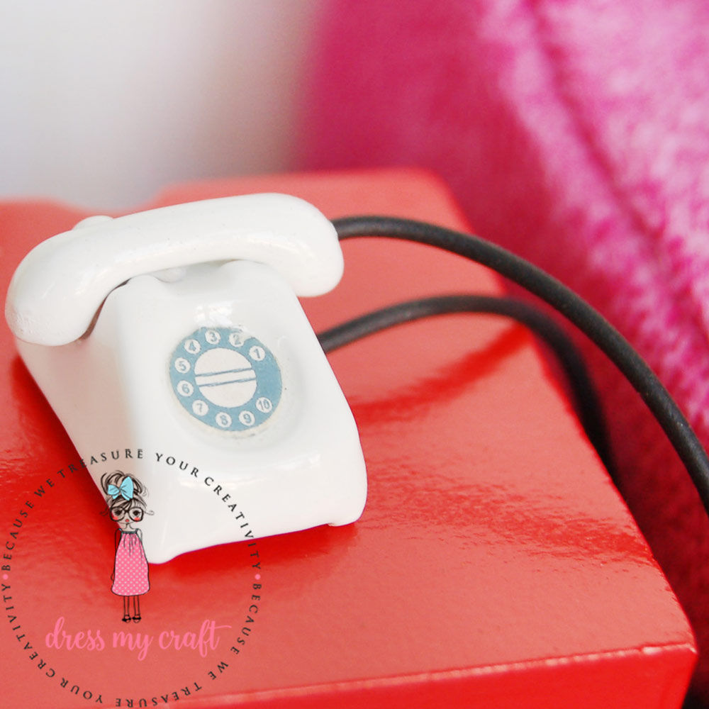 Miniature Retro Phone