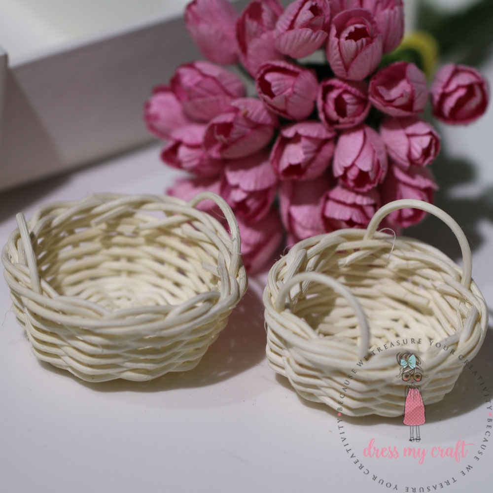 Miniature Wicker Basket - Large