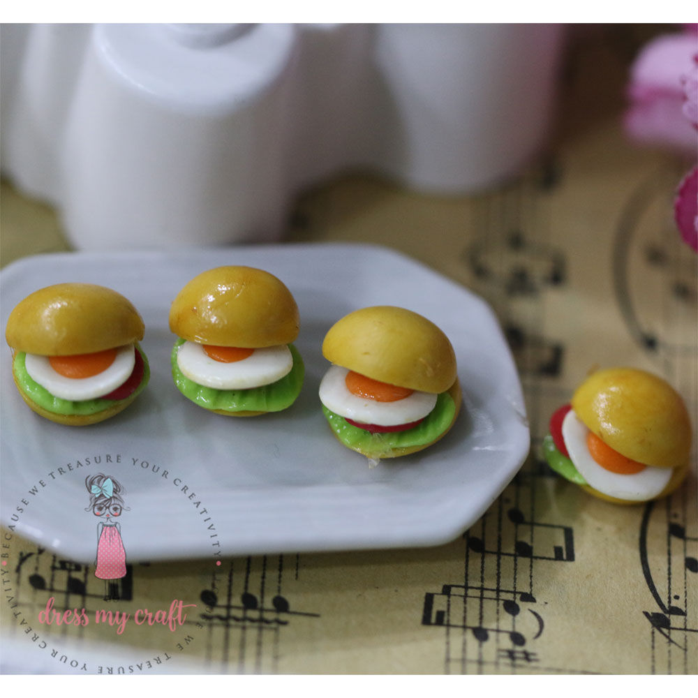 Miniature Bread - Egg Burger