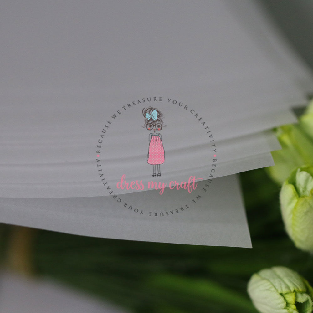 White Vellum Sheets - 110 GSM