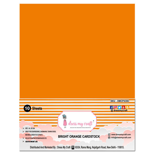 Florence Cardstock Smooth Coloured Card Making Supplies A4 Brown 10 | Desertcart