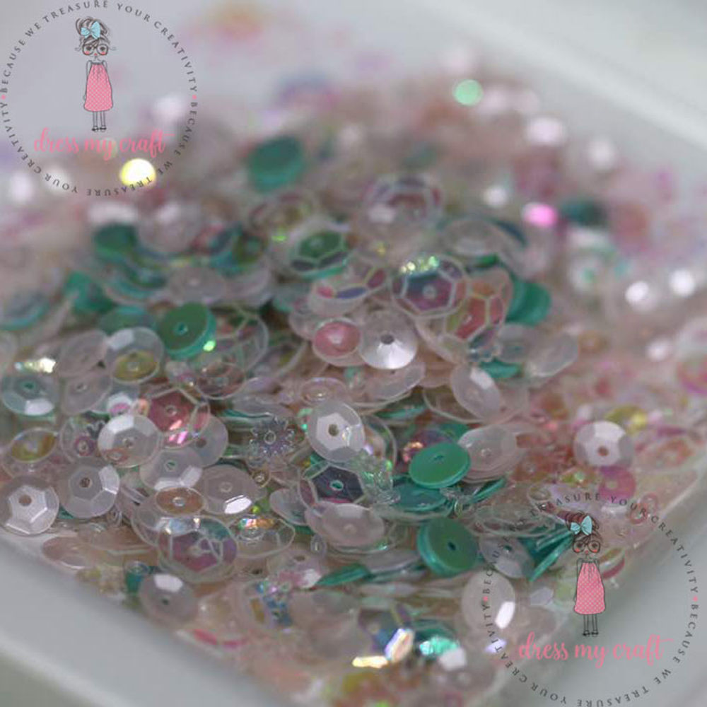 Shabby Chic Sequins - 25gm